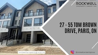 27 - 55 Tom Brown Drive, Paris, ON