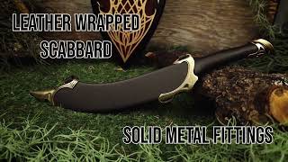 FAST CUTLERY UC LOTR Elven Knife Of Strider Aragorn The Noble Blade  1:1 Prop Replica NEW