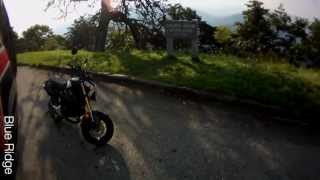 Honda Grom MSX125 Quick POV Ride to the Blue Ridge Parkway