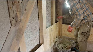 (01) Making Hempcrete Insulation,  For The First Time.