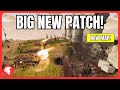 Company of Heroes 3 - BIG NEW PATCH! - US Forces Gameplay - 4vs4 Multiplayer - No Commentary