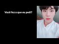 ligaÇÃo bts irritando o jin ft . kim mochi