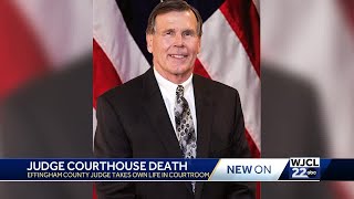 Authorities: State court judge dies by suicide at Effingham County Courthouse