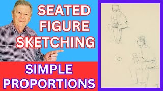 How to draw a Seated Figure