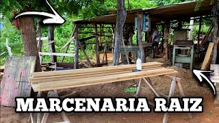 OLHA O QUE ELE FAZ NA MARCENARIA COM MAQUINAS CASEIRAS #Façavocêmesmo antique joinery craft machines