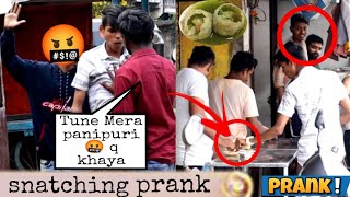 Food Snatching Prank | Reaction Prank | Best Prank in india @Mrpuppet01