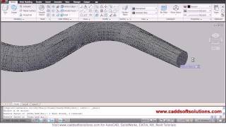 AutoCAD 3D Sweep Command Tutorial | AutoCAD 2010