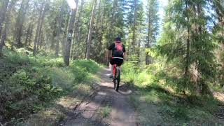 Fiskars Village mountain biking