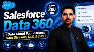 Data Streams, DLO & DMO in Salesforce Data 360