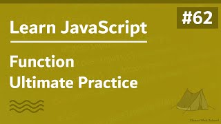 Learn JavaScript In Arabic 2021 - #062 - Function Ultimate Practice
