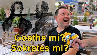 GOETHE Mİ ? SOKRATES Mİ ? - SARI MİKROFON