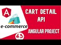 Angular project tutorial #43 Cart Details API | Angular E-commerce Project