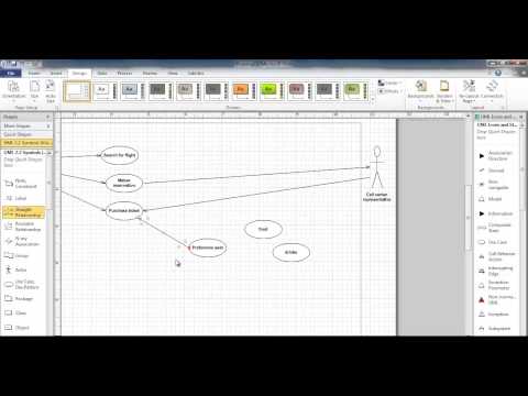 Use case diagram using visio 2010 Use case diagram using visio 2010