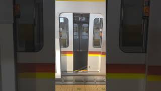 2021/12/11 【帰り道】新木場駅で有楽町線のドアが閉まる(外側) #shorts