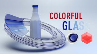 Tutorial | Creating Colorful Glass with Redshift in Cinema 4D