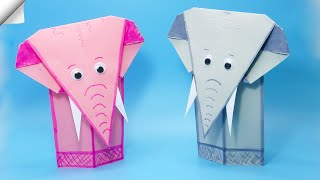 Funny Elephant Moving paper TOYS Origami elephant