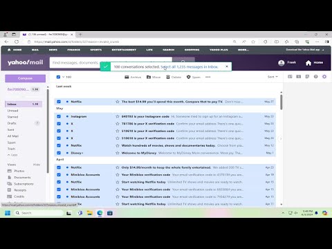 Cómo eliminar correos electrónicos de forma masiva en Yahoo Mail [Tutorial]