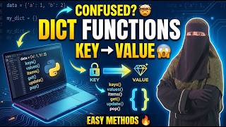 Confused in Dict Functions? 🤯 Learn Python Dictionary Easily!