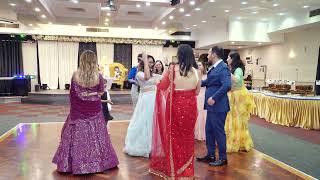 [4K] PARAS \u0026 AYUSHMA  : dance coLLECTION :Wedding reception: sydney australia : ankit kc