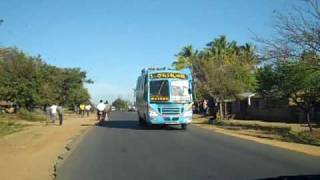 Driving into Musoma town