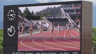 2017全国高校総体 女子4X100mR予選～決勝