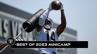 'On Our Feet, We Rolling!' | Best of Raiders 2023 Minicamp | Las Vegas Raiders | NFL
