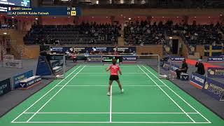 Match point - Léonice Huet vs Keisha Fatimah Az Zahra - WS, SF - Swedish Open 2024