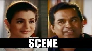 Emotional Scene Between Brahmanandam & Amisha Patel - Badri Movie - Renu Desai - SVV