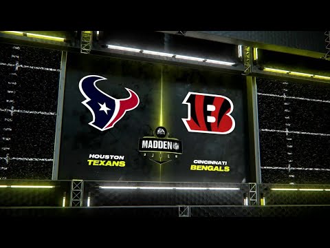 Madden 24 – Houston Texans @ Cincinnati Bengals – All-Time Teams Week 10