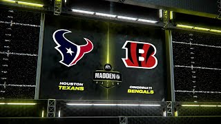 Madden 24 - Houston Texans @ Cincinnati Bengals - All-Time Teams Week 10