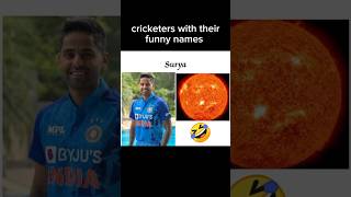 cricketers with their funny names #cricket #cricketnews #shortvideo #viral #youtubeshorts #reels