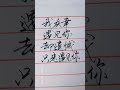 写字是一种生活 练字 写字是一种乐趣