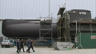 Submarine U 29 (S 178) at Shipyard Peenewerft