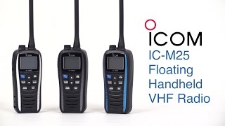 Icom IC-M25 Floating Handheld VHF Radio - West Marine Quick Look