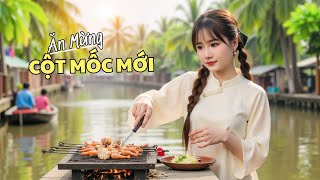 Cột Mốc 35K Sub: Kiều Thơ Ăn Mừng Bằng Tiệc Nướng Miền Tây Cực Hấp Dẫn!