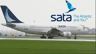 SATA A310-300 landing \u0026 taxiing at YUL on 24R