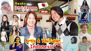 REAKSI ISTRI JEPANG MIRIP ARTIS & YOUTUBER INDONESIA