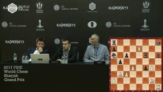 Round 6  Press conference with Nepomniachtchi and Li Chao