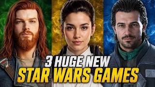3 Huge New Star Wars Games Are Coming in 2026 & 2027