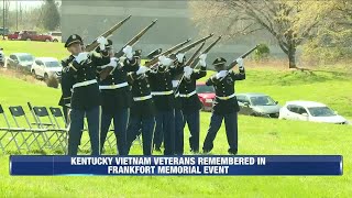 Kentucky Vietnam Veterans Remembered in Frankfort Memorial Event