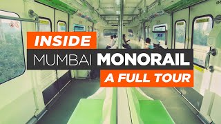 INSIDE MUMBAI MONORAIL - Mumbai's forgotten Train | Full Journey Tour