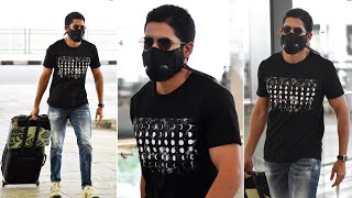 Actor Naga Chaitanya EXCLUSIVE At Hyderabad Airport | #NagaChaitanya | Daily Culture