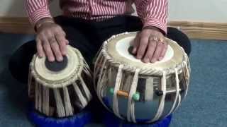 Tabla Lesson # 11  Kehrawa Medium Speed