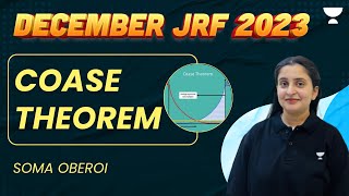 Coase Theorem | Economics | December JRF 2023 | Soma