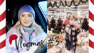 Kupujemy ozdoby na choinkę🎄 i dekoracje świąteczne!🦌  #3 VLOGMAS 2021