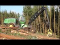 chantier forestier n°8 jd 1270e jd 1210e et jd 1410d