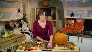 Pumpkin carving safety for Halloween