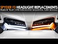 Can-Am Spyder F3 Replacement LED Headlight Assembly (Set of 2)