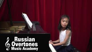 Iris' first piano recital May 2019