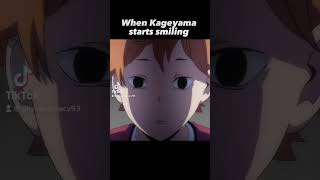 Kageyama’s a walking jumpscare 😭 #hinata #kageyama #haikyuu #anime